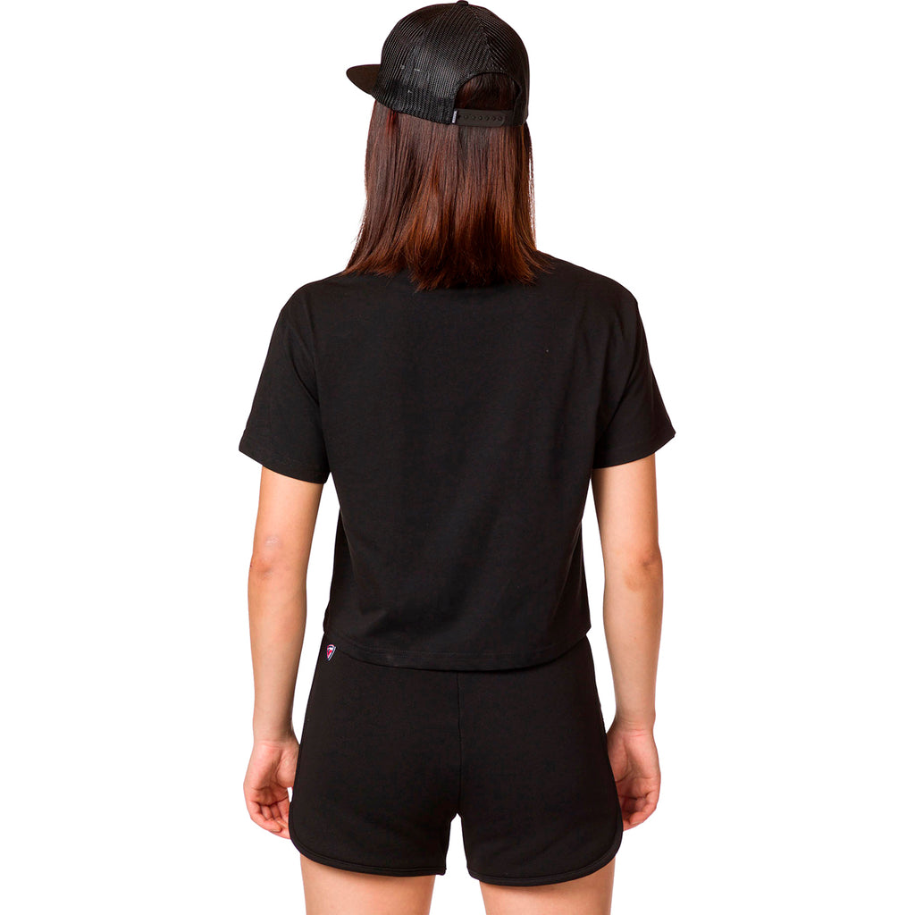 Camiseta Mujer W Rossi Tee Crop Rossignol Negro 2