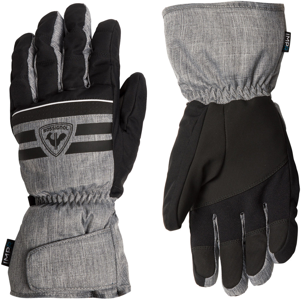 Guantes Hombre Tech Impr Rossignol Gris 1