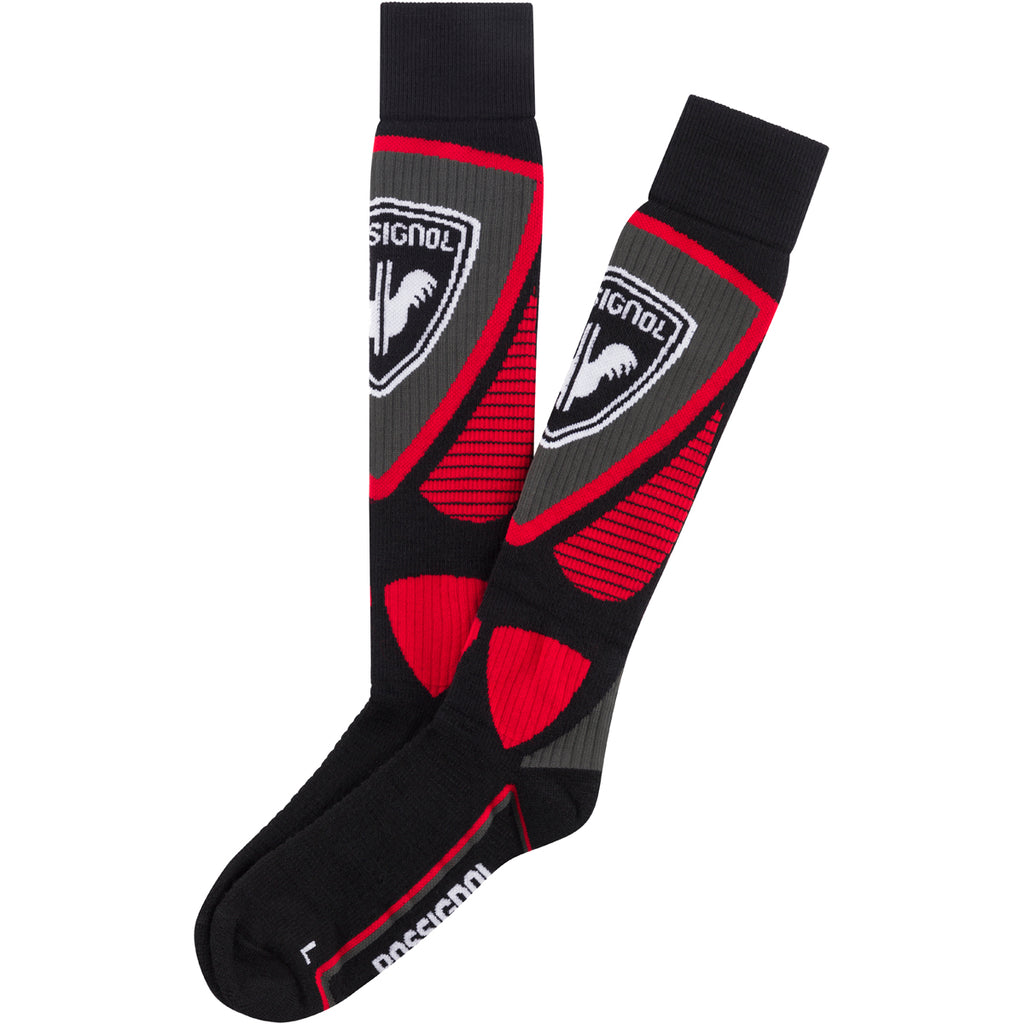 Calcetines Hombre Wool & Silk  Unit Rossignol Rojo 1