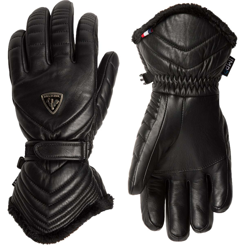 Guantes Mujer W Select Lth Impr G Rossignol Negro 1