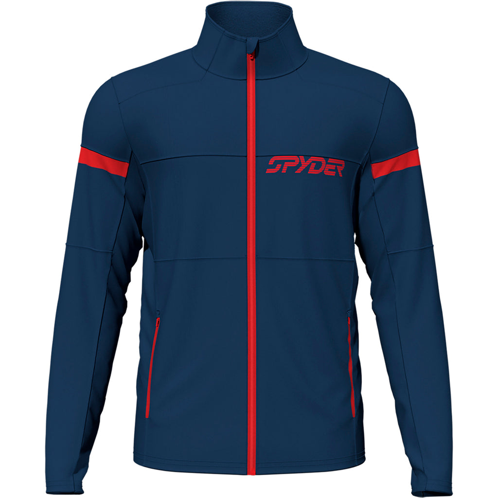 Polar Hombre M Speed Full Zip Fleece Jacket Spyder Rojo 1