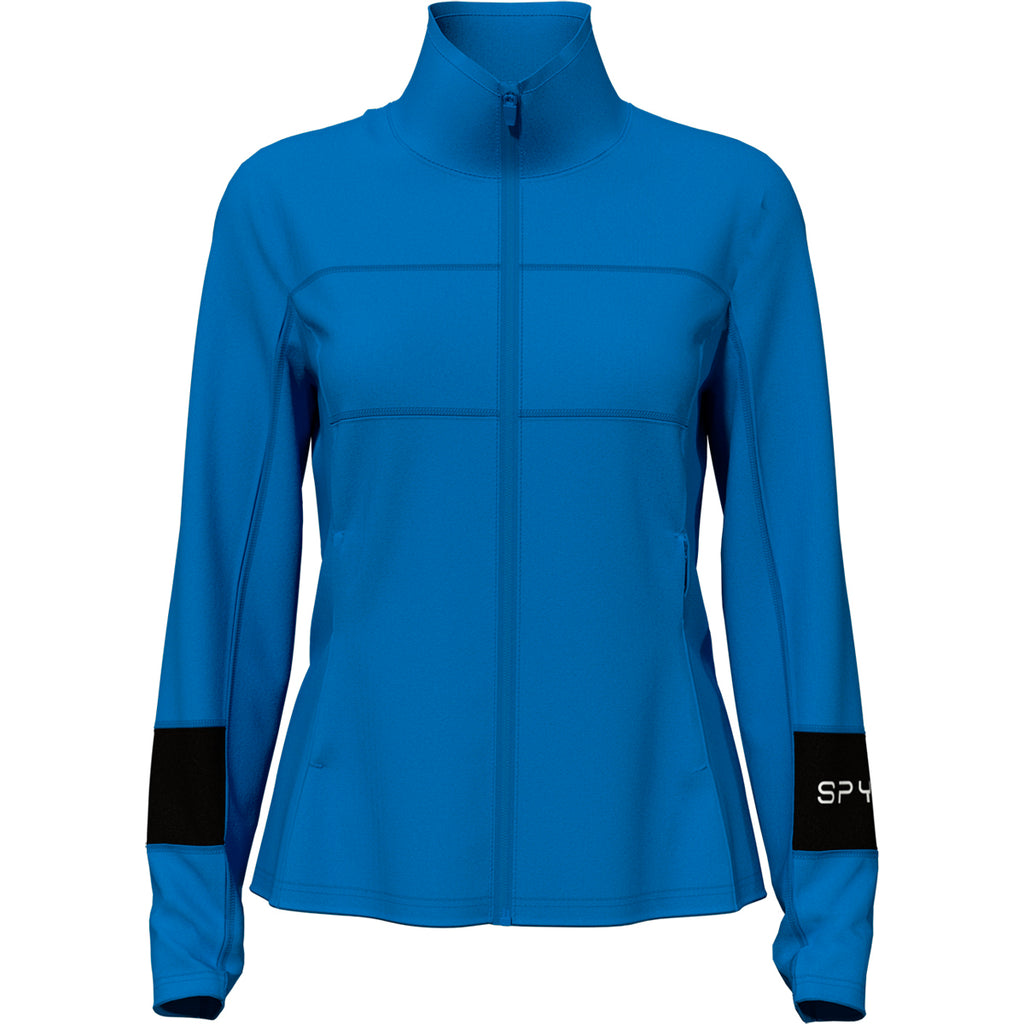 Polar Mujer W Speed Full Zip Fleece Jacket Spyder Azul 1