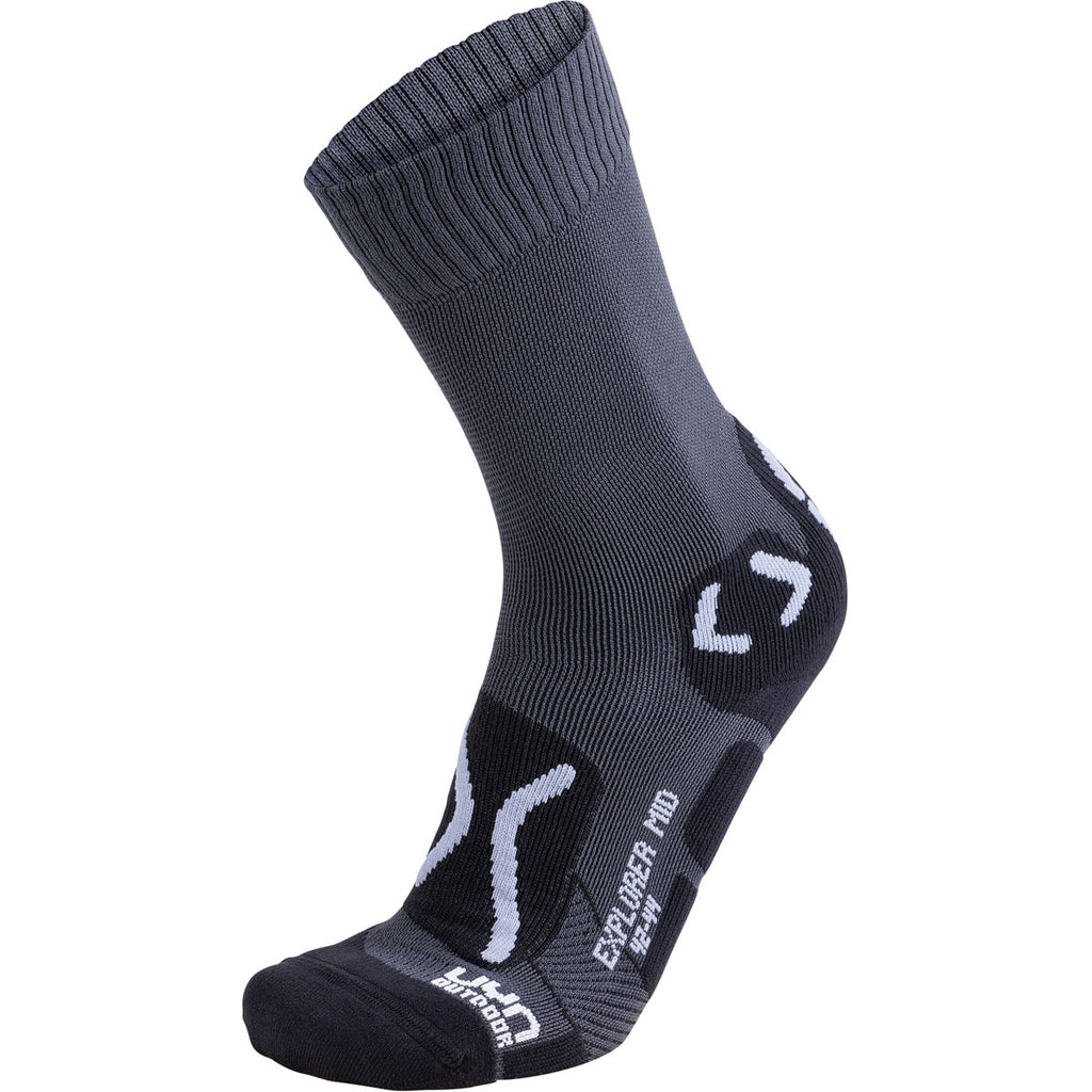 Calcetines Hombre Trekking Outdoo Explore Mid M Uyn Gris 1